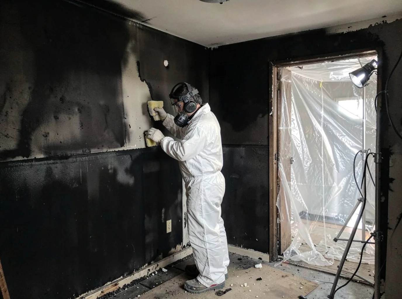 Fire Damage Restoration company in Atkins, VA